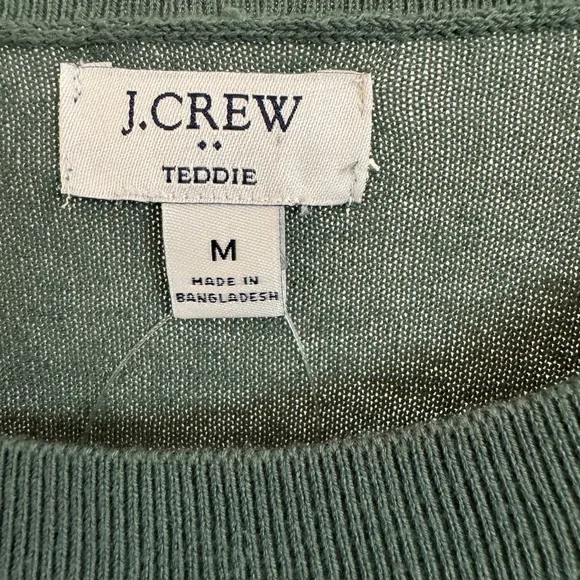 J. Crew Cotton Teddie Sweater size medium - Picture 5 of 6